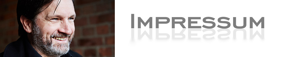 Internetauftritt des Schauspielers Alexander Gregor - Impressum